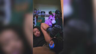 BLACK mother I'd like to fuck MASTERBATES IN FRONT OF BOYFRIEND