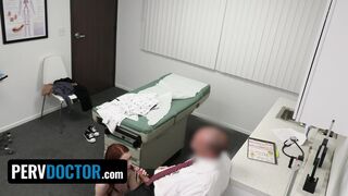 Perv Doctor - Ginger Teen Found Her Health Insurance Expired Pay Her Doctor With Vagina Instead