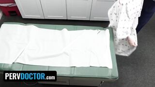 Perv Doctor - Ginger Teen Found Her Health Insurance Expired Pay Her Doctor With Vagina Instead