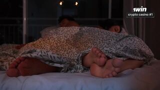 That guy shares a daybed with his stepsister and gives her a indecent creampie - Sofi Becker