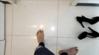 Ace bang, ally t,r,v discovers me in the baths with my toy, and breaks my booty with her large penis