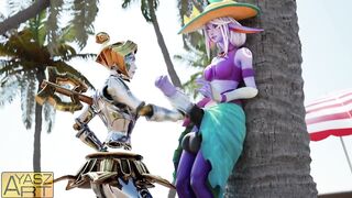 Cold Hands two - Soraka Shemale hentai Spunk fountain Oriana - Ayasz