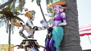 Cold Hands two - Soraka Shemale hentai Spunk fountain Oriana - Ayasz