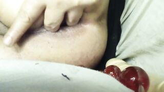 large booty brunette hair screwing crossdresser, wicked transvestite sissy roleplay thong-on pegging