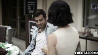Anal Sex With A Large Penis Stranger In A Coffee Shop