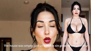 Confessions: My stepson seduces me after the party. (Family Taboo – AI Audio Story)