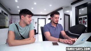 Drilled bareback by homosexual step uncle