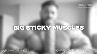Sticky Muscle Chaps Day 51 Preview, AI-Generated Muscle Boys, Large Rods, Large Cum Loads