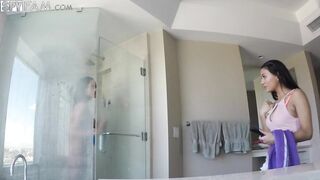 Oriental Step Sister Seduces Her Brother Into A Trio