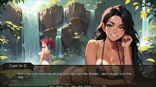 Farmer Kink [ TABOO Anime Game ] Ep.twenty one LESBOS SHARING a MASSIVE RAMROD by the lake !