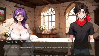 Farmer Kink [ TABOO Anime Game ] Ep.twenty one LESBOS SHARING a MASSIVE RAMROD by the lake !