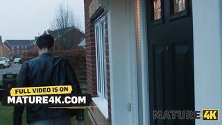 MATURE4K. "The Ghost" with a Large Shlong Bangs this Pretty mother I'd like to fuck