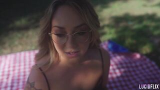 LUCIDFLIX The author with Remy LaCroix
