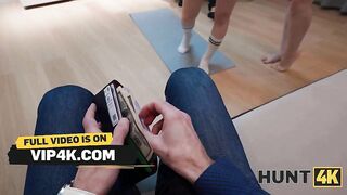 HUNT4K. Sofa Weber wanted to try a Stud's schlong