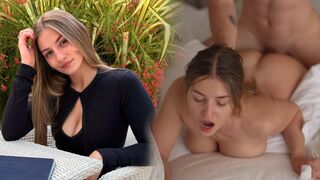 That babe Flirted and Cheated on Her Spouse on Vacation with a Stranger Stud, but This babe Is so Marvelous
