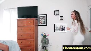 Chloe Watches Her Boyfriend Pound His Stepmon Then Joins the Three-some - Cheatermom
