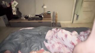 Vehement cheating with a colleague from the gym, pov in the pussy and anal