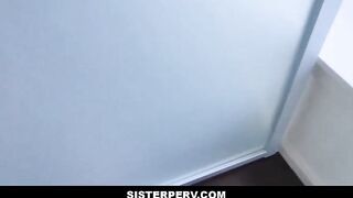 Cute Blond Slender Teen Stepsister Family Sex With Large Wang Stepbrother After Texting Her As Her Boyfriend POV