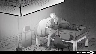 Manga Shemale hentai Horsecock - Live Action Anime Studhorse Turns Josephine Jackson Into XXL Hung T-girl