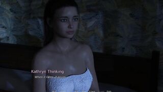 The East Block Not Her Boyfriend Watching Her Taking Moist Shower and Masturbating Her Moist Twat - Movie scene 45