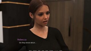 The East Block: Boss His Buddy and His Employees Foursome Sex in the Office Ended with Massive Cum Explosion - Clip 42
