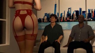 The East Block: Cuck Watches His Girlfriend Doing Lubricant Commercial on BBC Ep 41