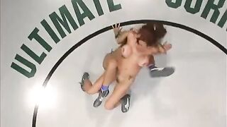 The Green Machine (lifetime 4-0) Vs. the Female-dominator (lifetime 6-4)