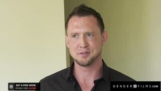 GenderXFilms - Buxom Trans Girl Aubrey Kate Seduces Home Inspector