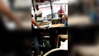 Teen with sexy firm ass candid