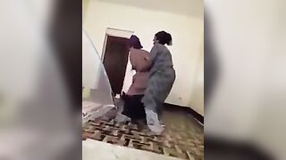 Somali lesbian touching each others boobs
