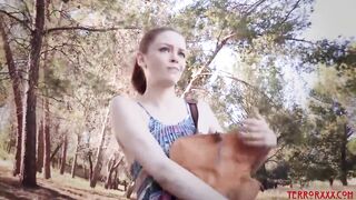 Bree Daniels ambushed under bridge by rough lesbian oral