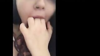 Lesbian sniff her sisters dirty panties