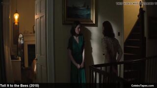 Anna Paquin & Holliday Grainger naked and hot lesbian sex