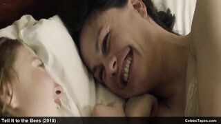 Anna Paquin & Holliday Grainger naked and hot lesbian sex