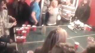 College weenie sucking teen goes down on jock