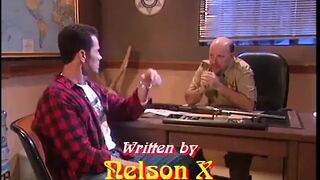Large bazookas teacher sucks and screws students hard shlong in classroom
