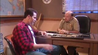 Large bazookas teacher sucks and screws students hard shlong in classroom