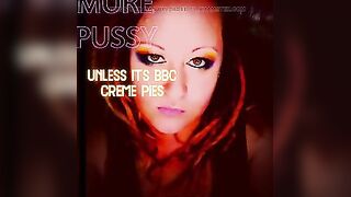 AUDIO SOLELY - no greater amount snatch unless its BBC creme pies