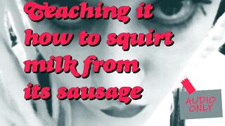Teaching the Pig How to Squirt Milk From Its Sausage Its My Voice Pitchshifted