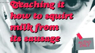 Teaching the Pig How to Squirt Milk From Its Sausage Its My Voice Pitchshifted