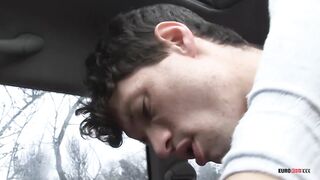 EuroBoyXXX: Jamie Lee And Kyle Martin Go Wild With Scott Williams In The Minivan