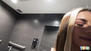 YNGR - Knightly Rose Records Herself Having Enjoyment A Public Bath In advance of Taking On A BBC Back Home