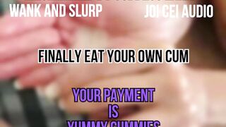 Double Team CEI Lastly Eat Your Own Cum Right Now