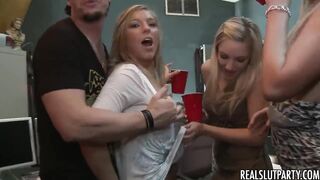 Real Floozy Party - Massive Fans, or Groupies? Does It Matter Those Blondes Love Large Rod