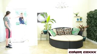 ConorCoxxx-Our teacher comes over for a lesson