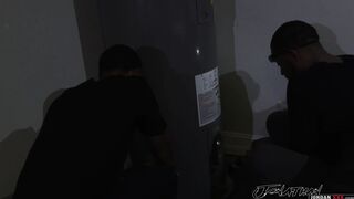 Grandma Gets a Gang Fuck