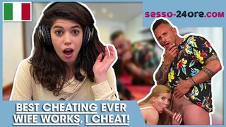 ITALIAN - My wife works, I put my penis in floozy from dating web site: Lara De Santis - SESSO-24ORE