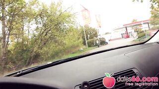 Hawt public POV screw & car oral pleasure w/ concupiscent Tania Swank! (ENGLISH) Dates66
