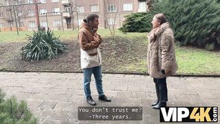 VIP4K. This babe desires everybody to try her LARGE BREASTS, even a Stranger off the street