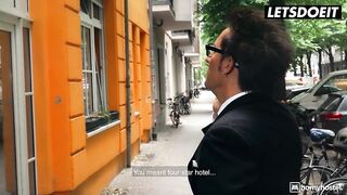 SEXUALLY EXCITED HOSTEL - Large Melons Barbara Bieber Relieves Businessman Of Stress Full Scene